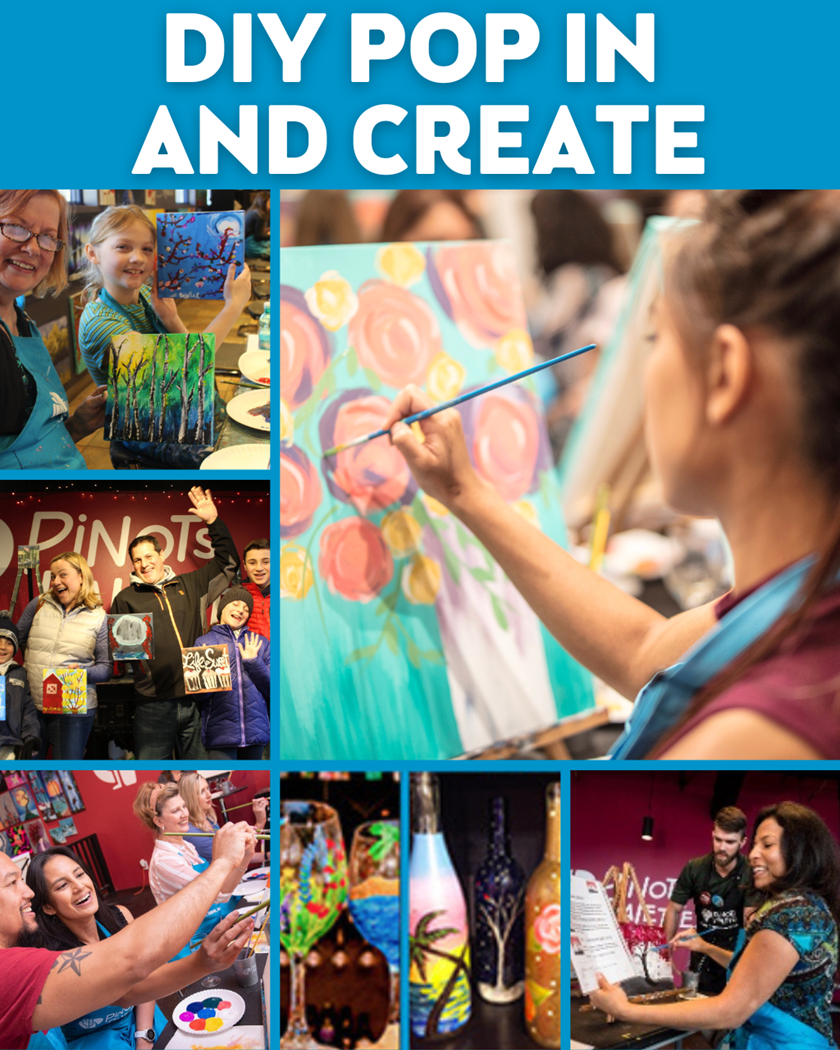 Paint whatever you like! All ages welcome!